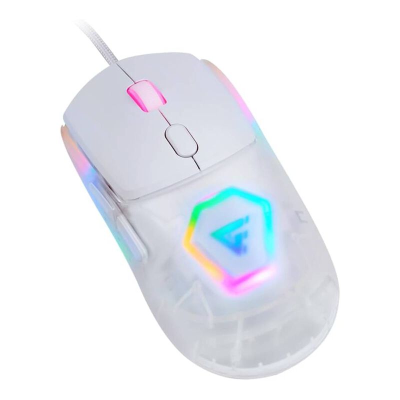 Mouse Game Factor Blanco con Carcasas Intercamb... image number null