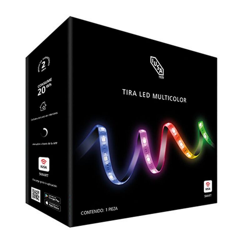 Tira Led Wifi Multicolor, Iusa Smart, 5 M image number null