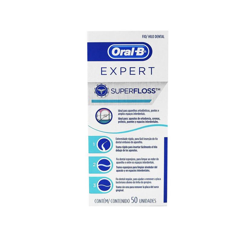Hilo Dental Oral-b Expert Super Floss 50pz image number null