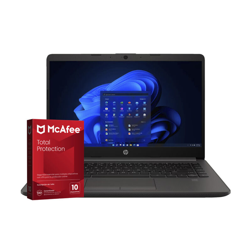 Laptop Hp 240R G9 De 14" + Antivirus McAfee (Di... image number null