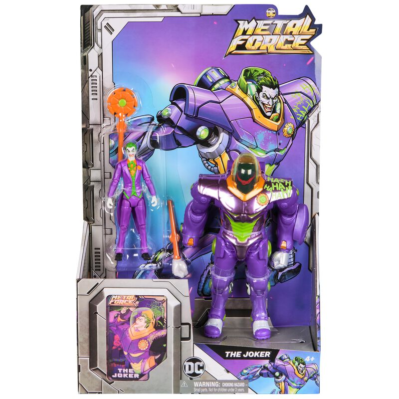 Figura De Acci&oacute;n Dc Comics Metal Force The Joke... image number null