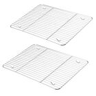 Rejilla para Hornear P&P Chef 39x28 cm, Paquete de 2, Plata