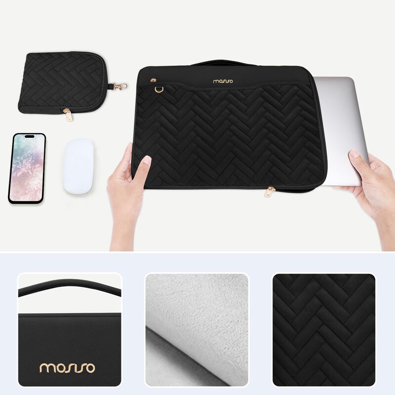 Funda Protectora Para Port&aacute;til Mosiso 360 De 13... image number null