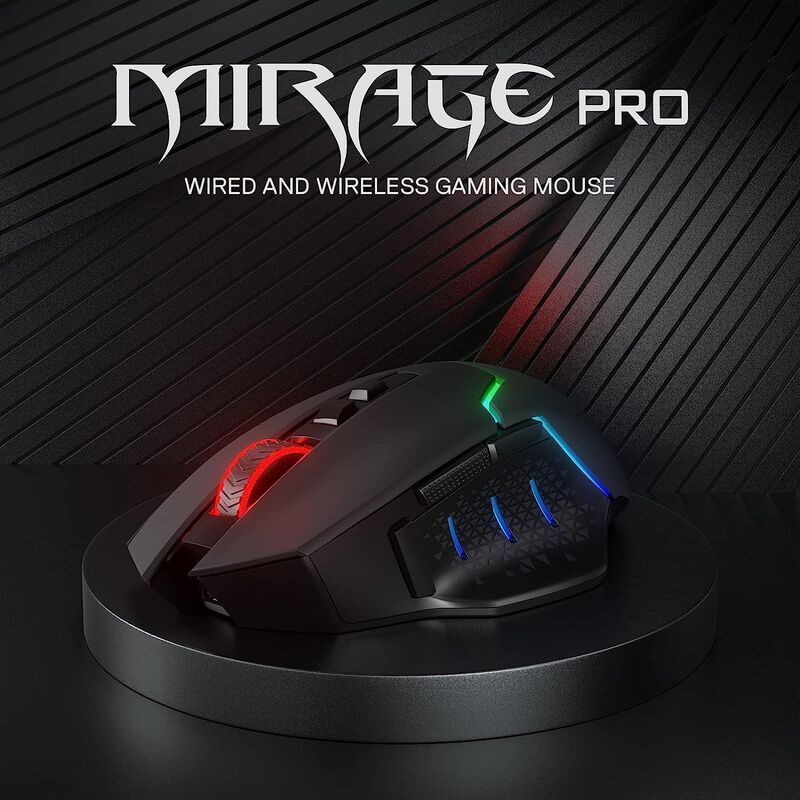 Rat&oacute;n Inal&aacute;mbrico Para Juegos Redragon M690 Pro... image number null