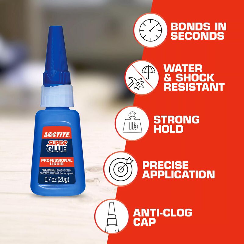 L&iacute;quido Profesional Super Glue Loctite De 20 Ml... image number null
