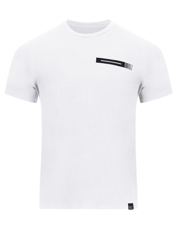 Playera Basica Hombre Cuello Redondo Blanco Roo... image number null