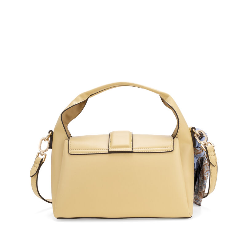 Bolsa Briefcase Chica Con Mascada Color Amarill... image number null