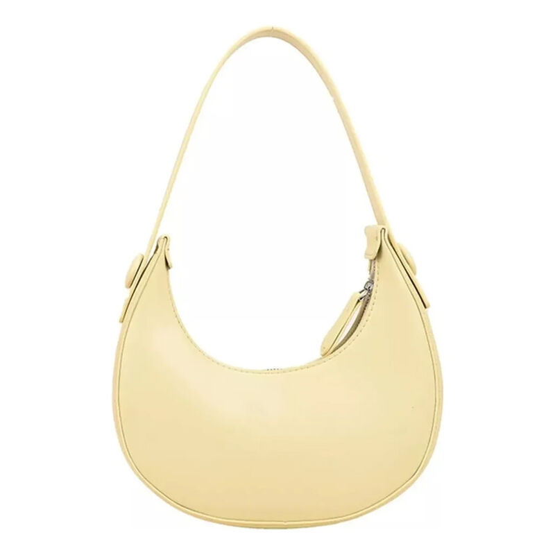 Bandolera Cuero Blanco Adultos Detalles N&iacute;quel image number null