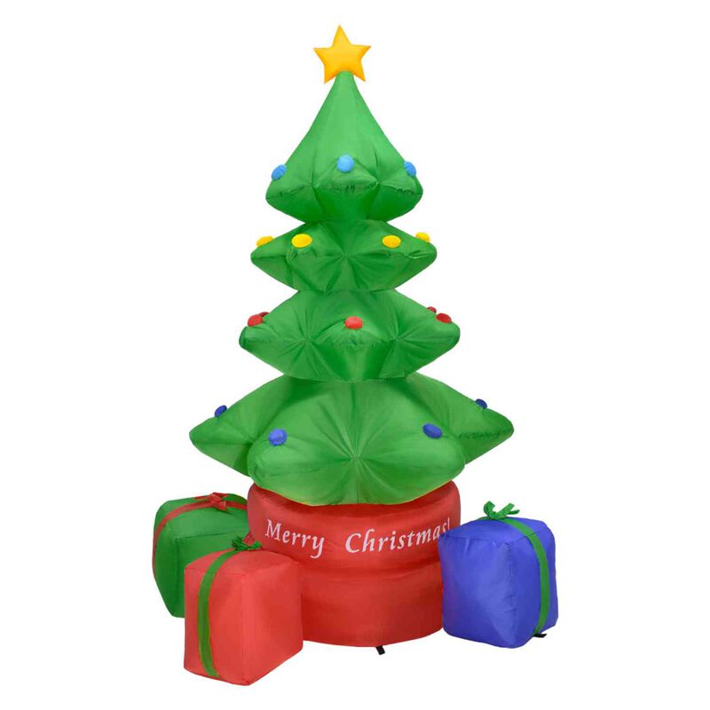Inflable Navidad Arbol Giratorio 360° 2.2m Deco... image number null