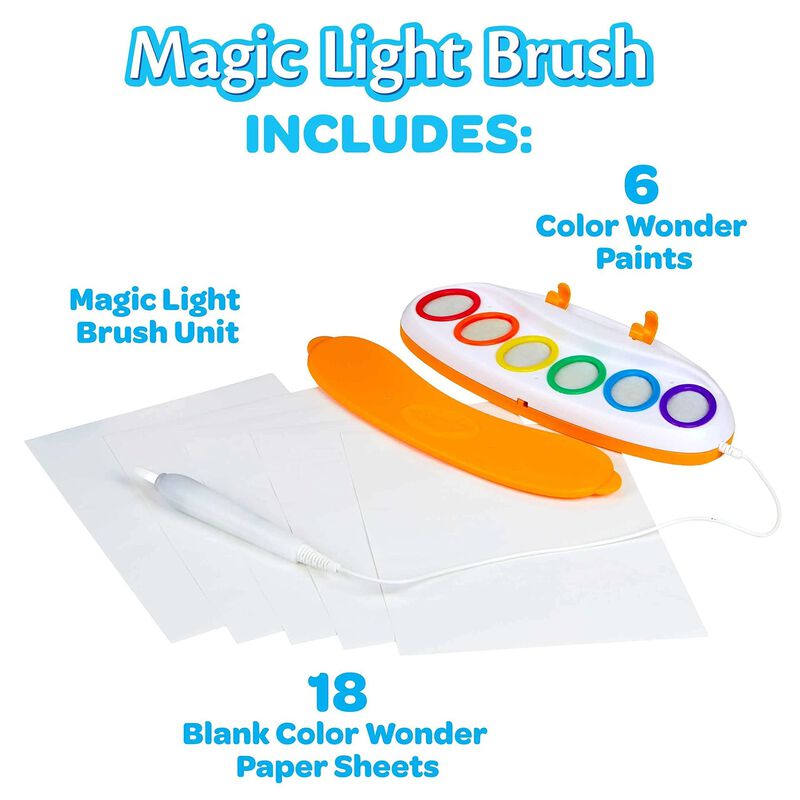 Set De Pintura Crayola Color Wonder Magic Light... image number null