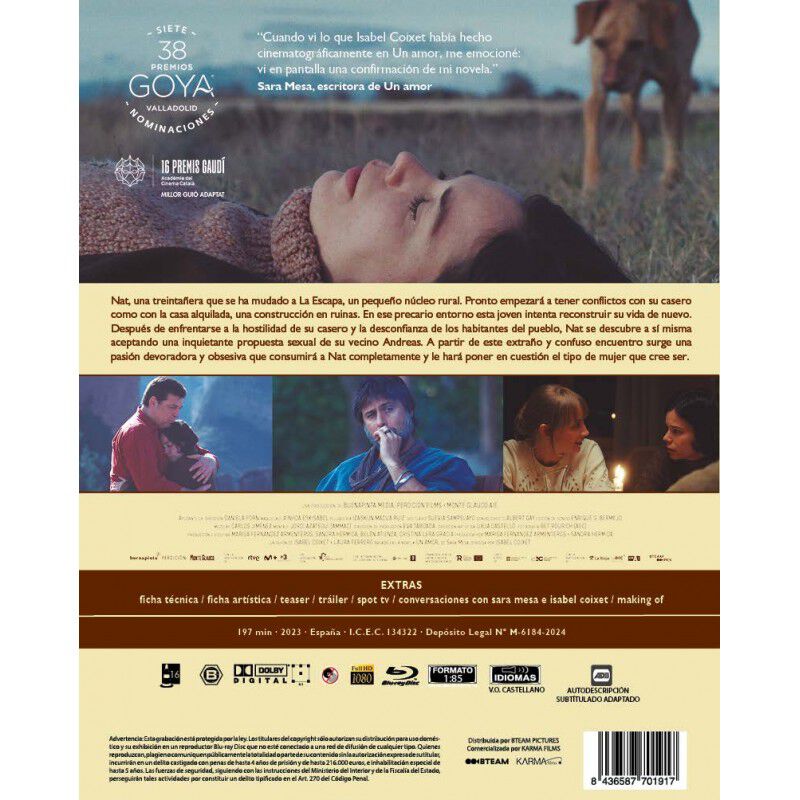 Un amor [Blu-ray] (2023) image number null