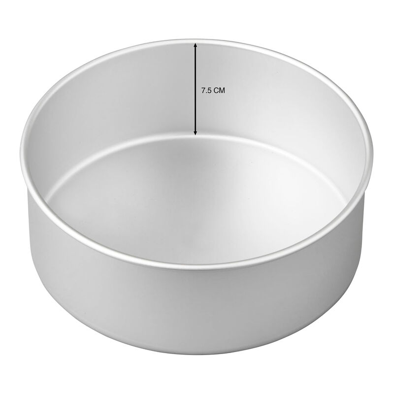 Set De 3 Moldes Para Pastel 12/18/22 Cm De Alum... image number null