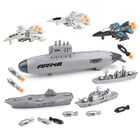 Set De Juguetes Para Portaaviones Deao Military Submarine & Aviones