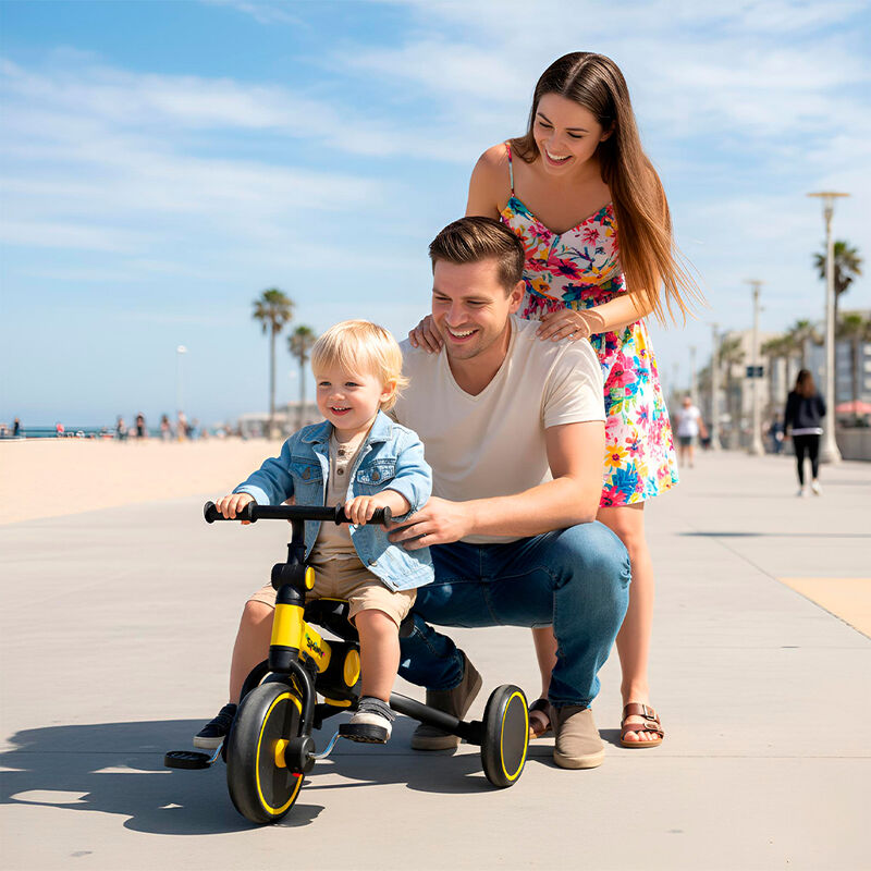 Triciclo para Ni&ntilde;os y Beb&eacute; 5 en 1 Plegable con ... image number null