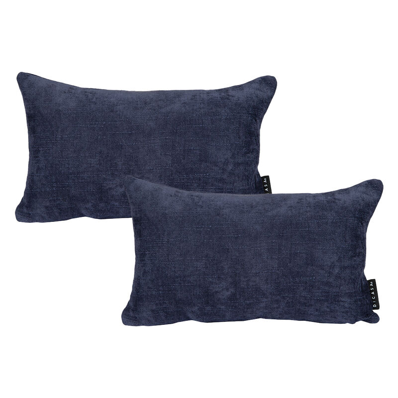 Cojin Decorativo Rogga Delta Set De 2 Azul image number null