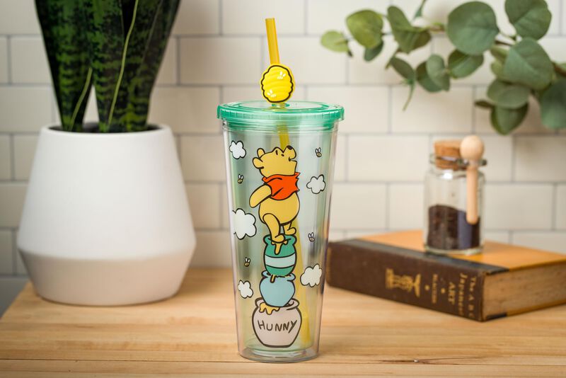 Bote Cold Cup Silver Buffalo Winnie The Pooh Hu... image number null