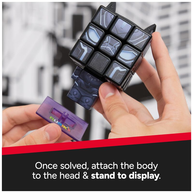 Juguete Coleccionable Rubik's Cube Black Panthe... image number null
