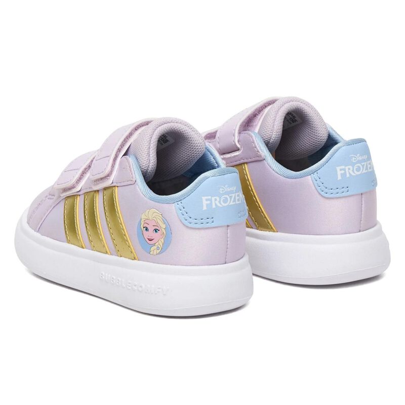 Tenis Adidas Grand Court Elsa I Para Ni&ntilde;as Pequ... image number null