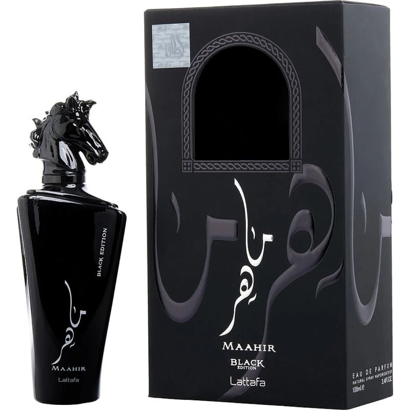 Maahir Black Edition Lattafa 100ml image number null