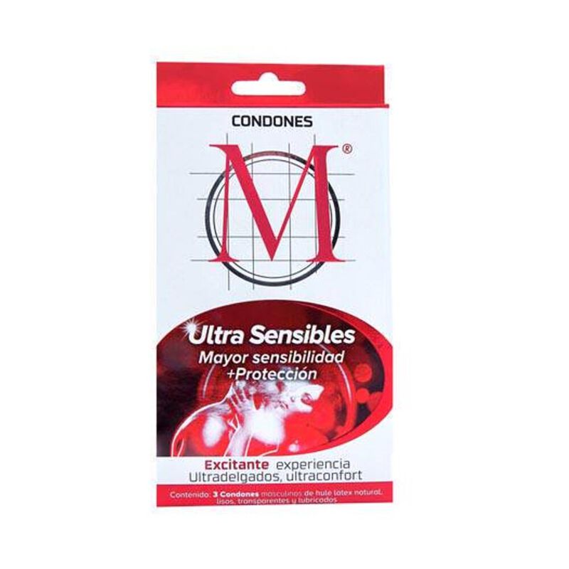 PRESERVATIVO MULTRA SENSIBLE C/3 PZA image number null