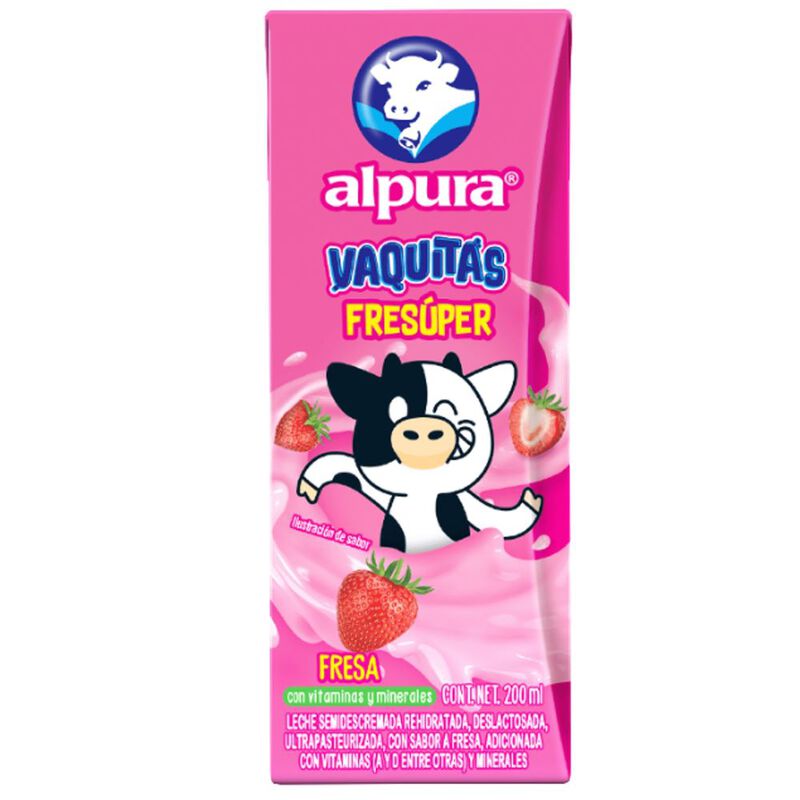 VAQ. ALPURA FRESA 200ML image number null