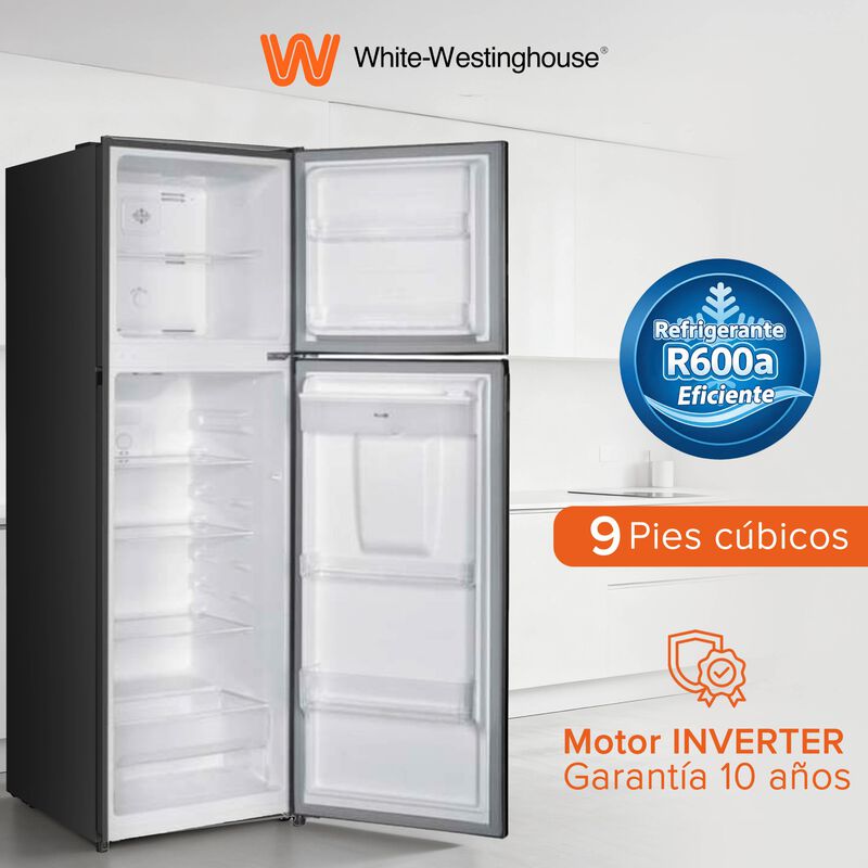 Refrigerador 9 Pies  Top Mount 247 L White West... image number null