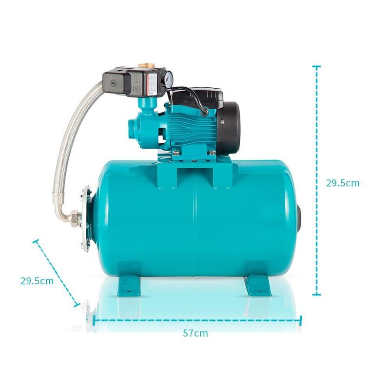 Hidroneumático Bomba Periférica ½ HP Tanque de ... image number null