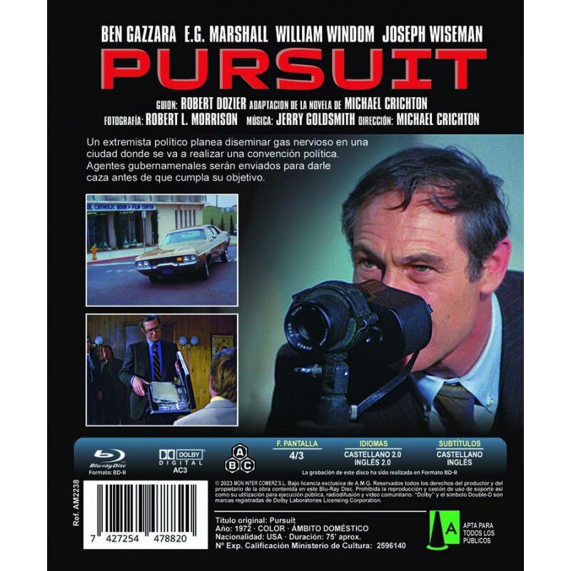 Pursuit Bdr [blu-rayr] image number null