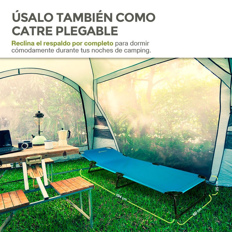 Catre Plegable Port&aacute;til Cama Camastro con Techo... image number null