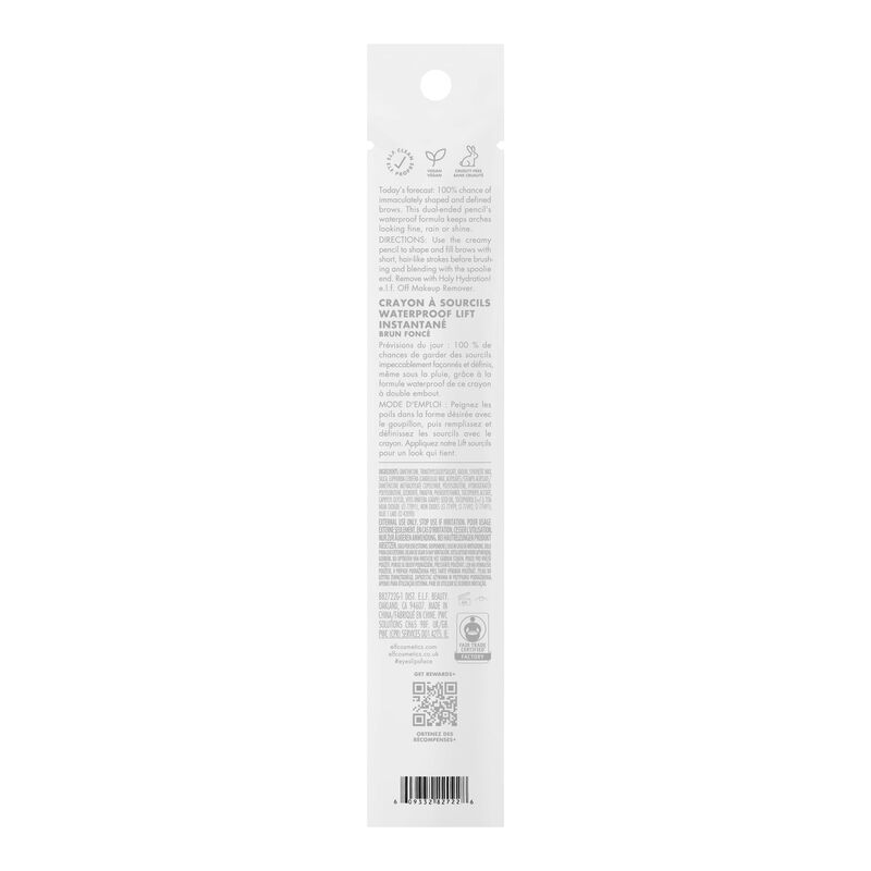 L&aacute;piz De Cejas Impermeable E.l.f. Instant Lift ... image number null