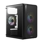 Gabinete Acteck Doom Gi630 Ventana Micro-Tower Negro
