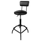 Taburete Neum&aacute;tico Performance Tool W85016 Con Respaldo Extra&iacute;ble