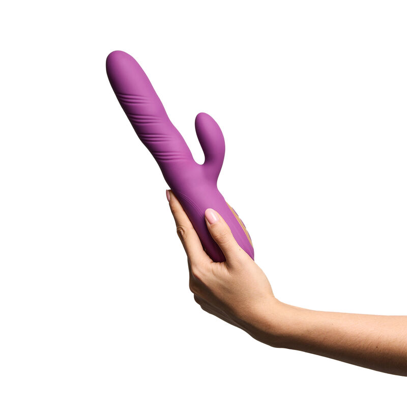 Conejo Vibrador Gloria con Twist y Punta Flexib... image number null