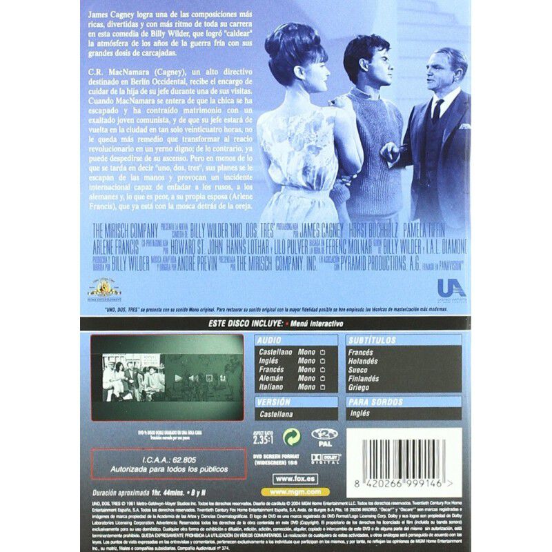 Uno, Dos, Tres [dvd] image number null