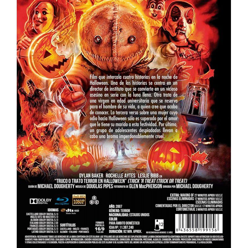 Truco O Trato: Terror En Halloween [blu-ray] (2... image number null