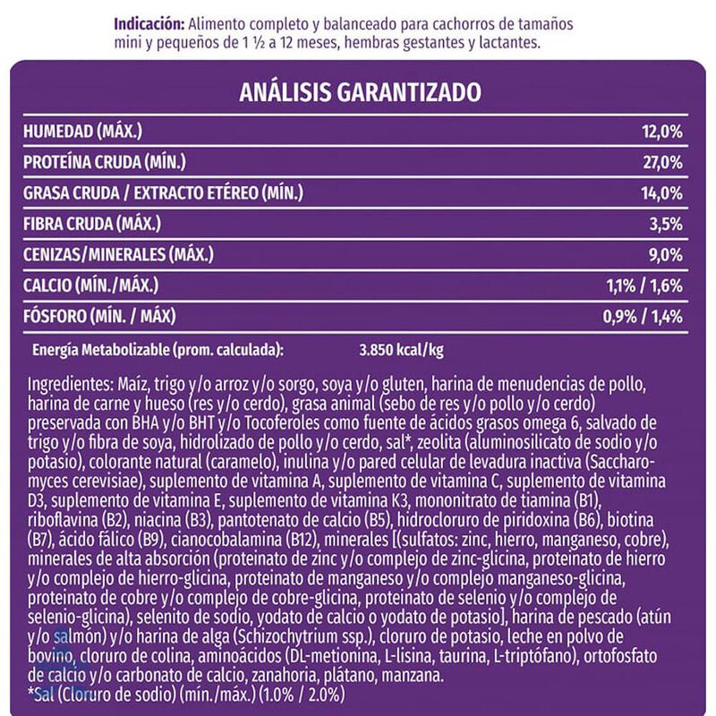 Purina Dog Chow Cachorro 20 Kg image number null