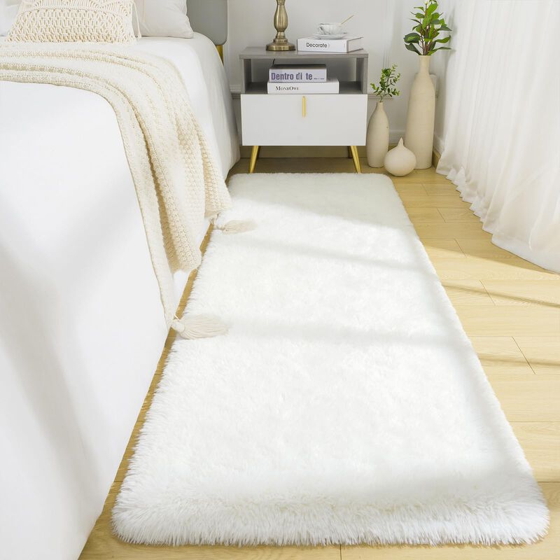 Alfombra Benron Soft Para Dormitorio, Lavable, ... image number null