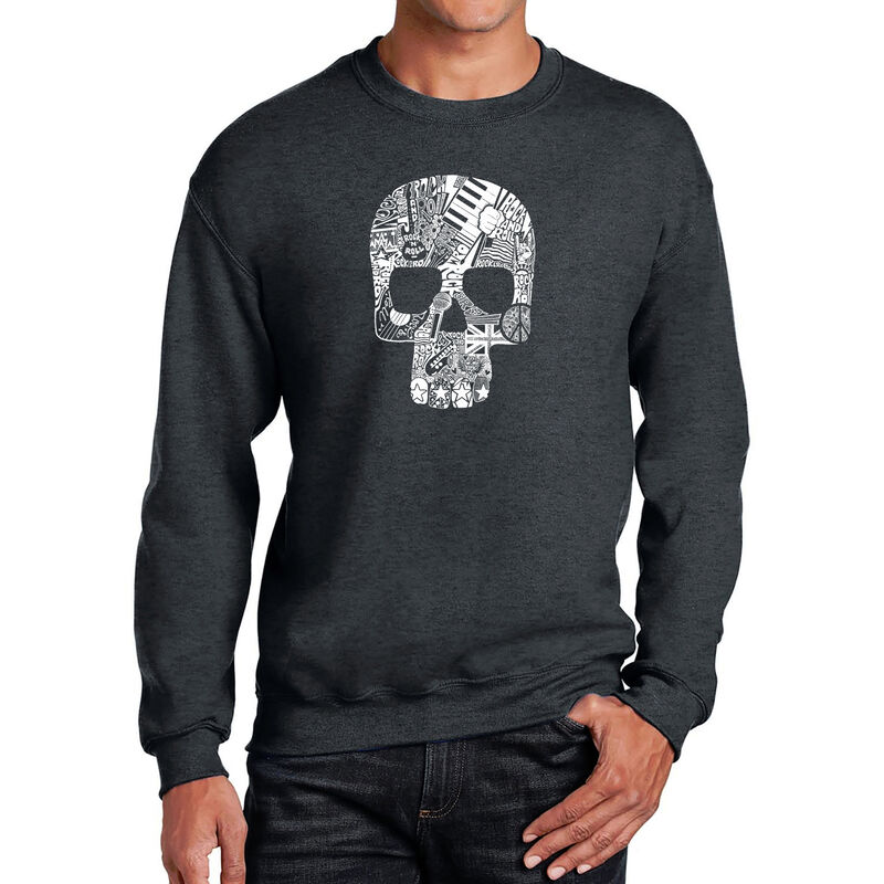 Sudadera De Cuello Redondo Word Art Para Hombre... image number null