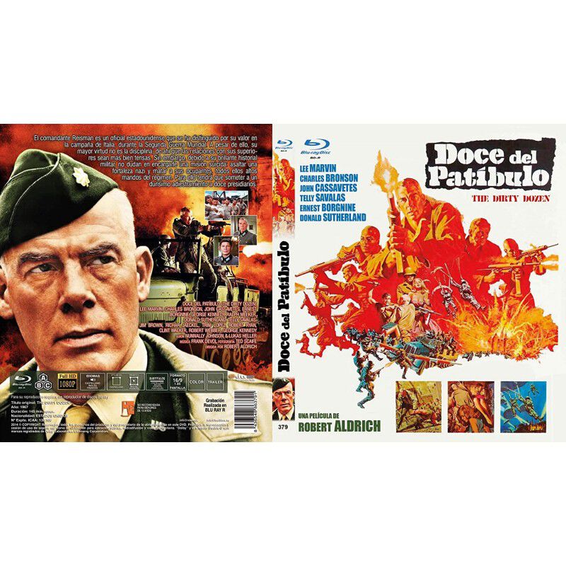 Doce Del Pat&iacute;bulo [blu-ray] (1967) The Dirty Do... image number null