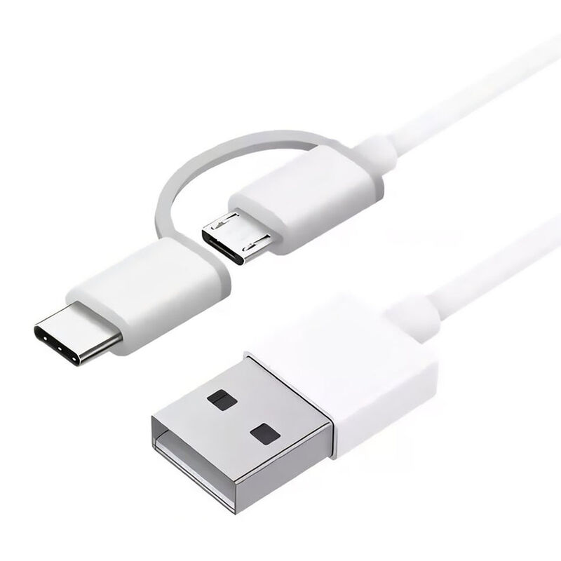 Cable 2 en 1 Mi USB a Micro USB y Tipo C SJX02Z... image number null