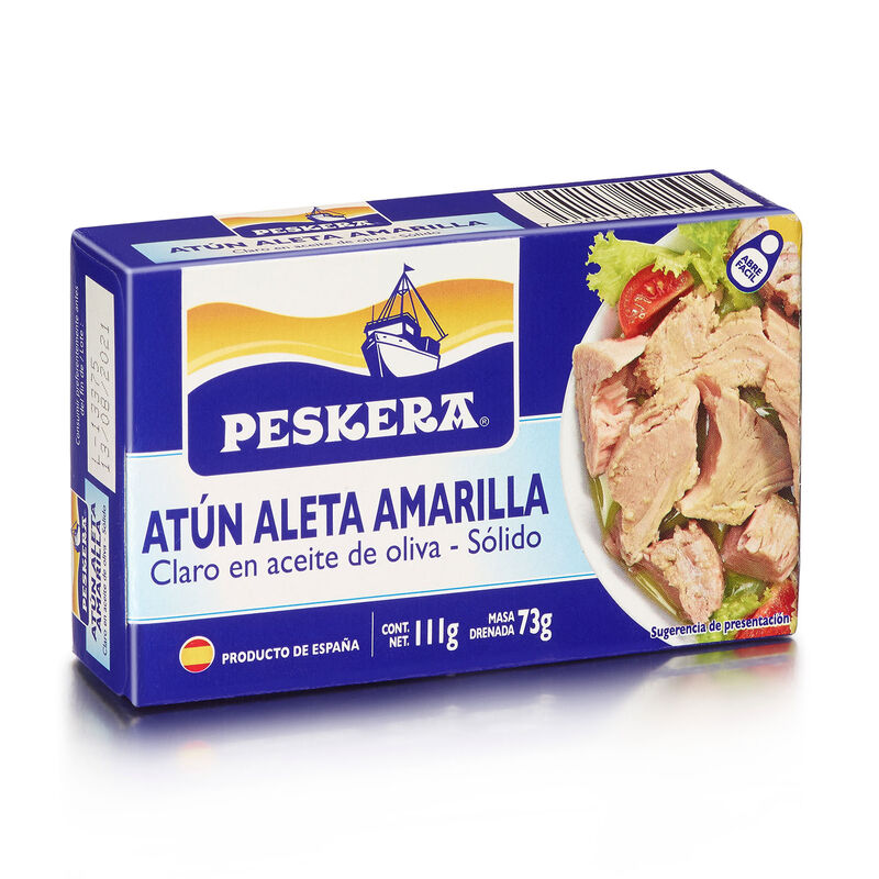Atún Peskera Aleta Amarilla Oliva 111 grs image number null