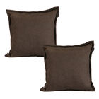 Cojin Decorativo Rogga Kappa Set De 2 Chocolate