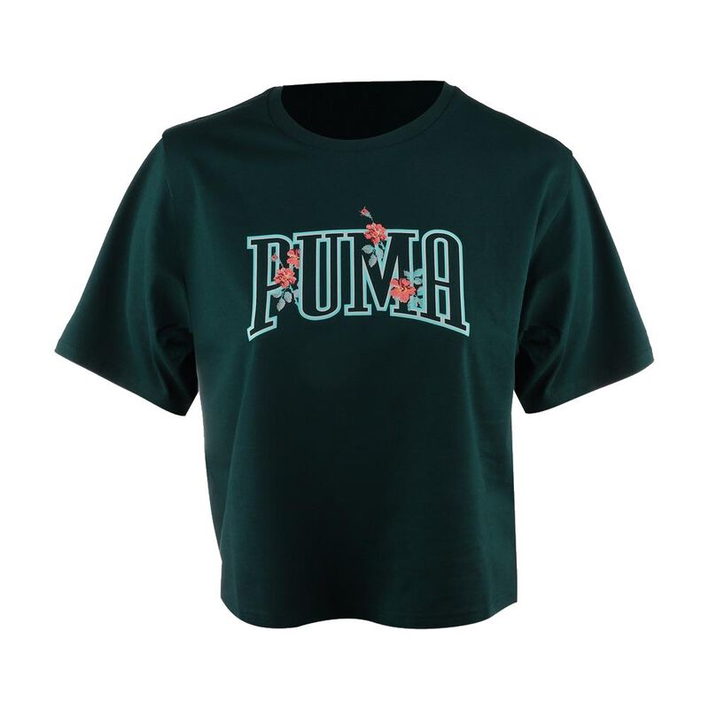 Playera Puma Graphics Flower Para Mujer image number null