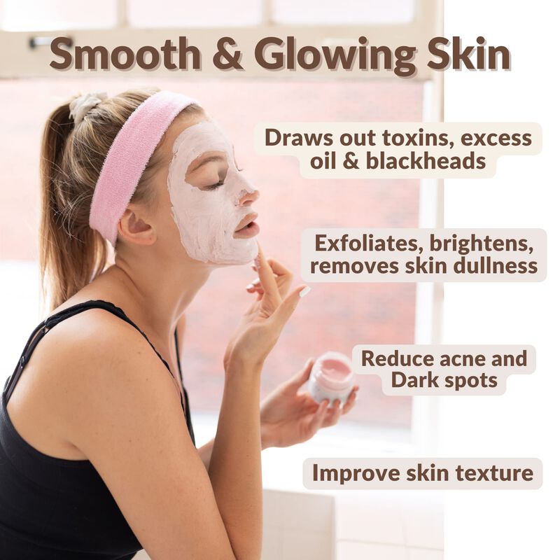 M&aacute;scara Facial Skinbery 120g Arcilla Rosa image number null