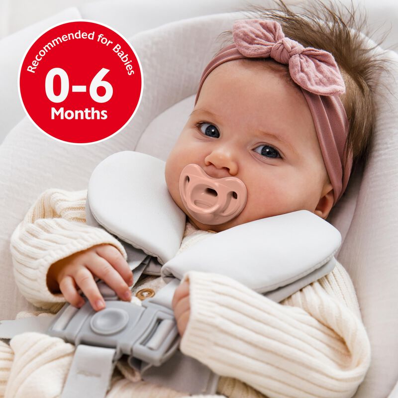 Chupete Nuk Comfy Orthodontic, 100% Silicona, 0... image number null
