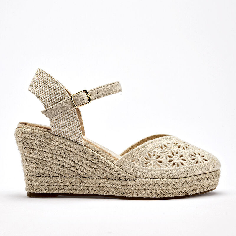 Been Class alpargata plataforma para mujer latt... image number null