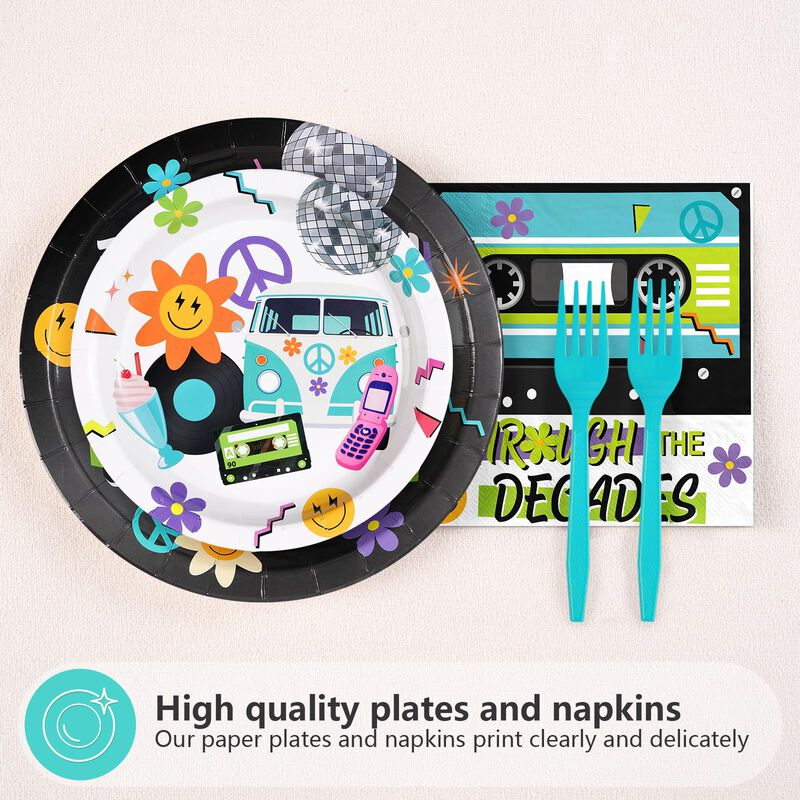 Decoraci&oacute;n De Fiesta Greencian 96 Piezas Para 2... image number null