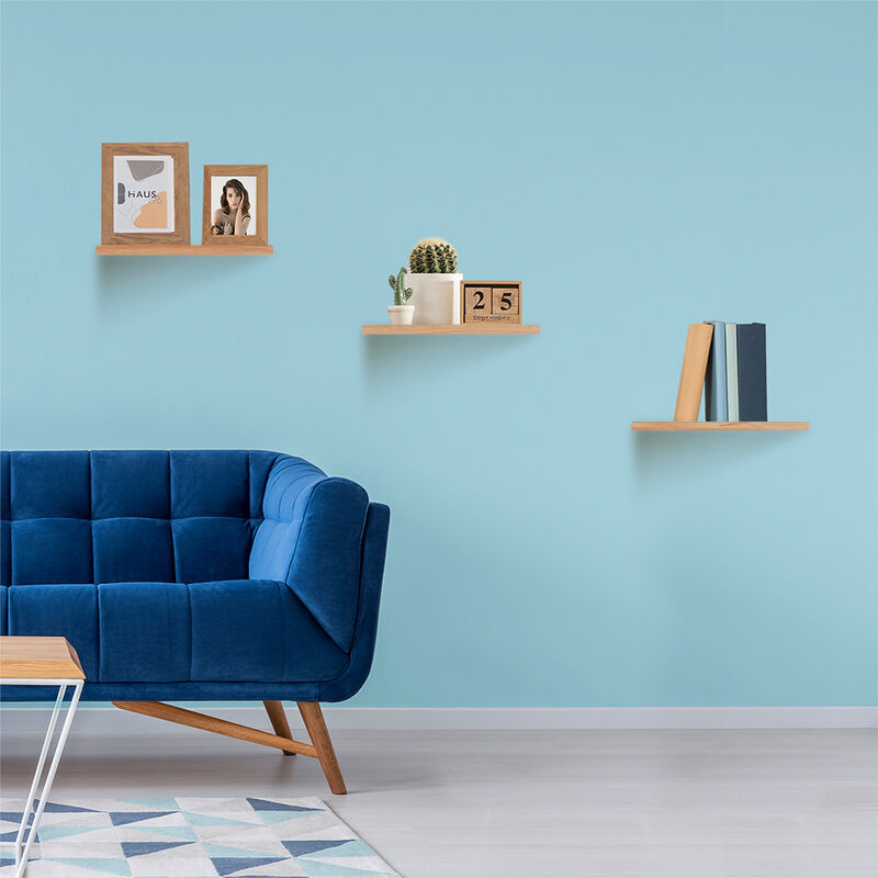 Repisas Flotantes de Madera 3 Piezas de 30x15 c... image number null