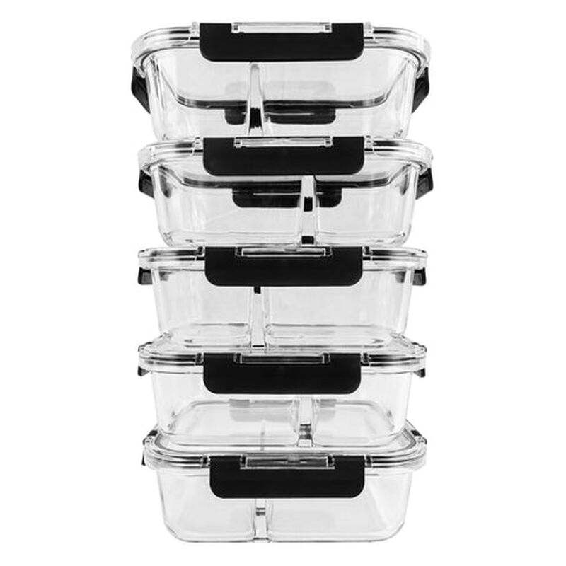 Set de 5 contenedores de Vidrio Brandtrendy con... image number null