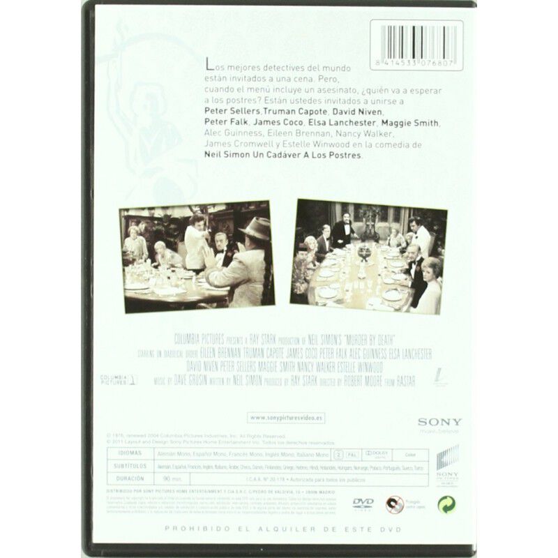Un Cad&aacute;ver A Los Postres [dvd] (1976) Murder By... image number null
